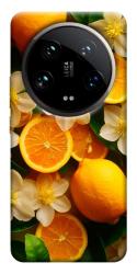 Чехол itsPrint Лимоны и цветы для Xiaomi 14 Ultra