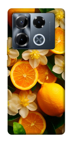 Чехол itsPrint Лимоны и цветы для Infinix Note 40 Pro 4G