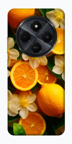 Чехол itsPrint Лимоны и цветы для Xiaomi Redmi 14C / Poco C75