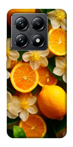 Чехол itsPrint Лимоны и цветы для Xiaomi 14T Pro