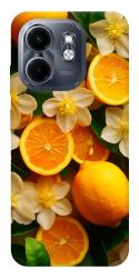 Чехол itsPrint Лимоны и цветы для Infinix Smart 9 4G / Hot 50i