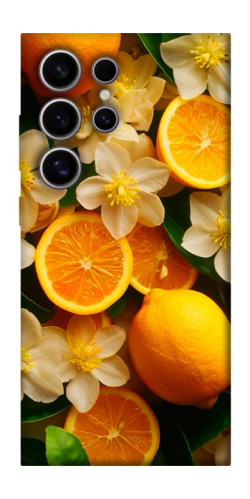 Чехол itsPrint Лимоны и цветы для Samsung Galaxy S25 Ultra