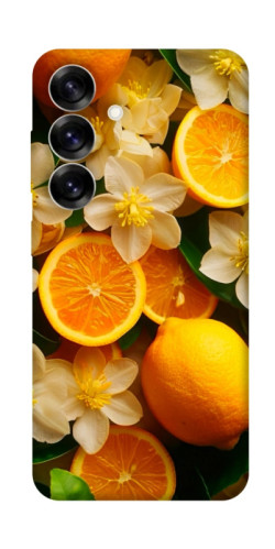Чехол itsPrint Лимоны и цветы для Samsung Galaxy S25