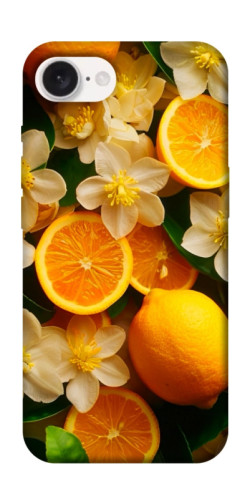 Чехол itsPrint Лимоны и цветы для Apple iPhone 16e (6.1")