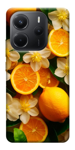 Чехол itsPrint Лимоны и цветы для Xiaomi Redmi Note 14 4G (Int. version)