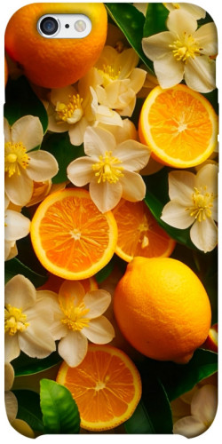 Чехол itsPrint Лимоны и цветы для Apple iPhone 6/6s plus (5.5")