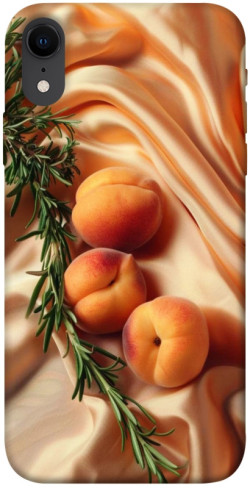 Чехол itsPrint Лакешери персики для Apple iPhone XR (6.1")