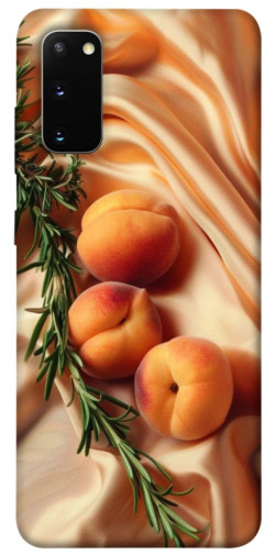 Чехол itsPrint Лакешери персики для Samsung Galaxy S20