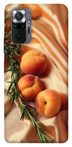 Чехол itsPrint Лакешери персики для Xiaomi Redmi Note 10 Pro