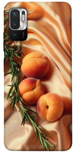 Чехол itsPrint Лакешери персики для Xiaomi Redmi Note 10 5G