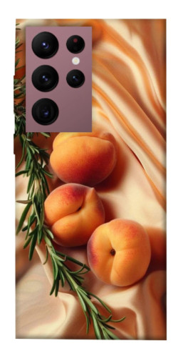 Чехол itsPrint Лакешери персики для Samsung Galaxy S22 Ultra