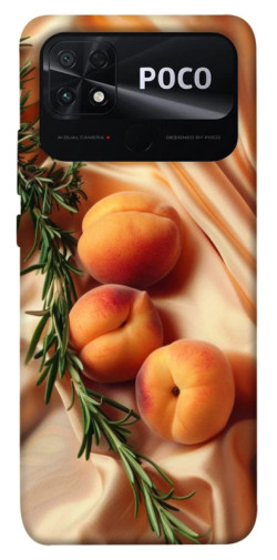 Чехол itsPrint Лакешери персики для Xiaomi Poco C40