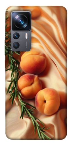 Чехол itsPrint Лакешери персики для Xiaomi 12T / 12T Pro