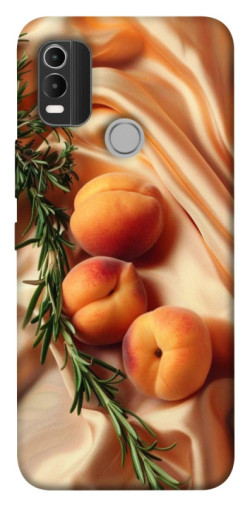 Чехол itsPrint Лакешери персики для Nokia C21 Plus