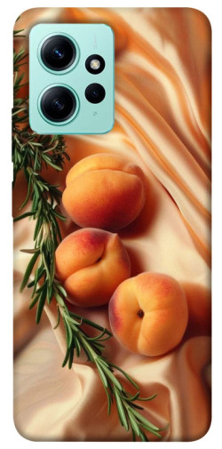 Чехол itsPrint Лакешери персики для Xiaomi Redmi Note 12 4G