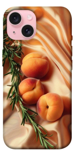 Чехол itsPrint Лакешери персики для Apple iPhone 15 (6.1")