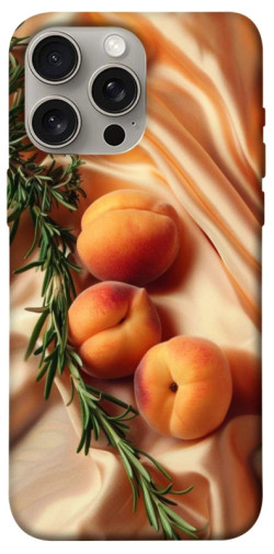 Чехол itsPrint Лакешери персики для Apple iPhone 15 Pro Max (6.7")