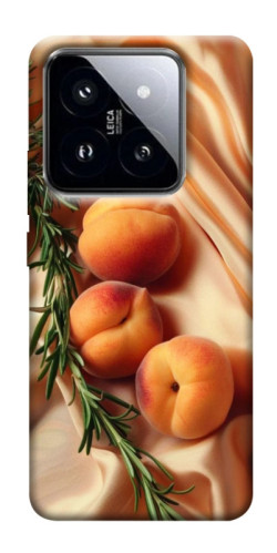 Чехол itsPrint Лакешери персики для Xiaomi 14 Pro