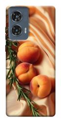 Чехол itsPrint Лакешери персики для Motorola Edge 50 Fusion