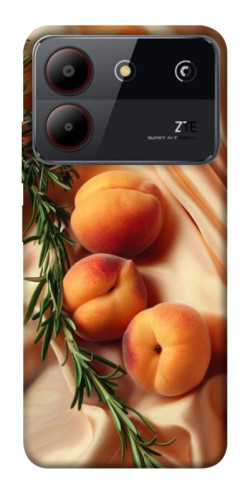 Чехол itsPrint Лакешери персики для ZTE Blade A54 4G