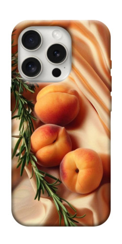 Чохол itsPrint Лакешері персики для Apple iPhone 16 Pro (6.3")