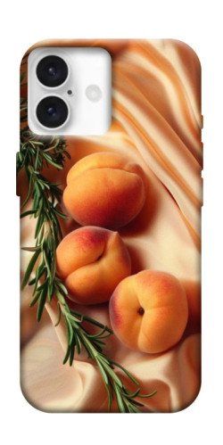 Чехол itsPrint Лакешери персики для Apple iPhone 16 Plus (6.7")