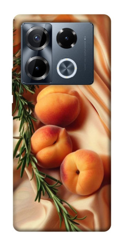 Чехол itsPrint Лакешери персики для Infinix Note 40 Pro 4G