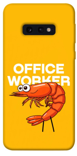 Чохол itsPrint Office worker для Samsung Galaxy S10e