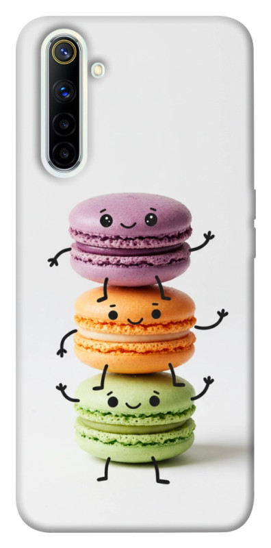 Чехол itsPrint Macaron joy для Realme 6, еда, купить оптом с доставкой