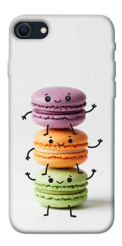Чехол itsPrint Macaron joy для Apple iPhone SE (2020), еда, купить оптом с доставкой