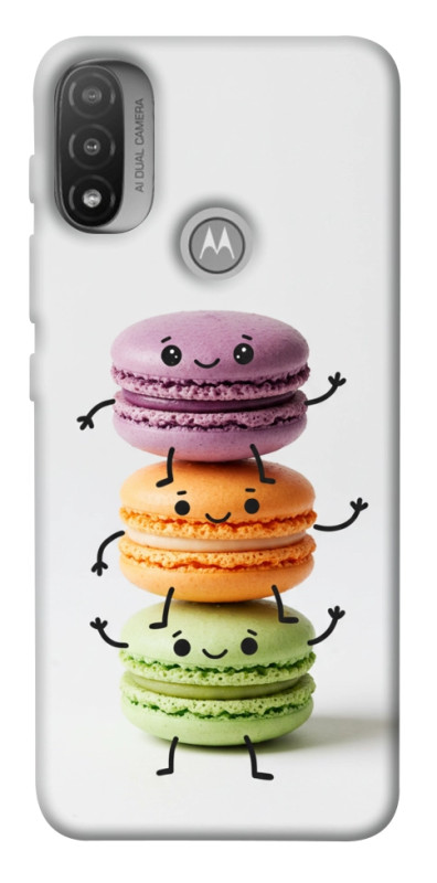 Чехол itsPrint Macaron joy для Motorola Moto E20, еда, купить оптом с доставкой