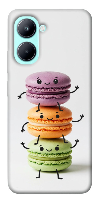 Чехол itsPrint Macaron joy для Realme C33, еда, купить оптом с доставкой