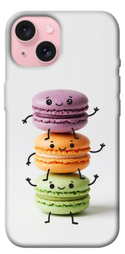 Чехол itsPrint Macaron joy для Apple iPhone 15 (6.1")