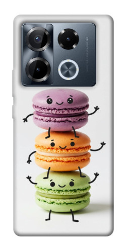 Чехол itsPrint Macaron joy для Infinix Note 40 Pro 4G