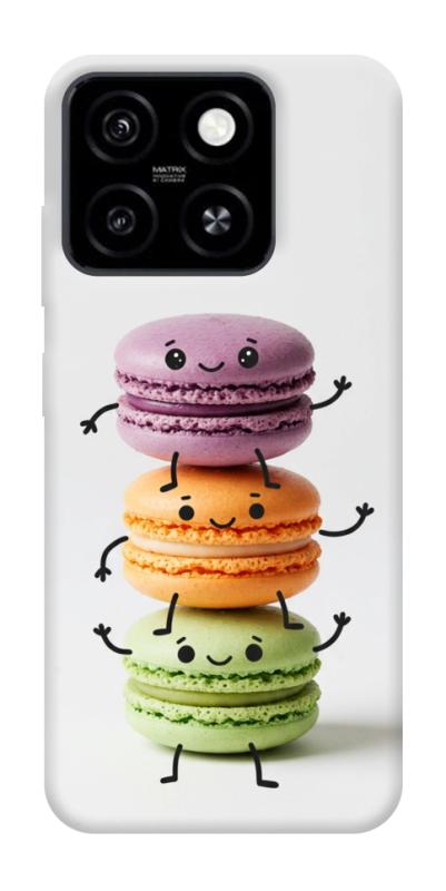 Чехол itsPrint Macaron joy для ZTE Blade A55 4G, еда, купить оптом с доставкой
