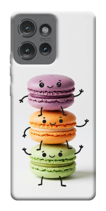 Чехол itsPrint Macaron joy для Motorola Edge 50, еда, купить оптом с доставкой