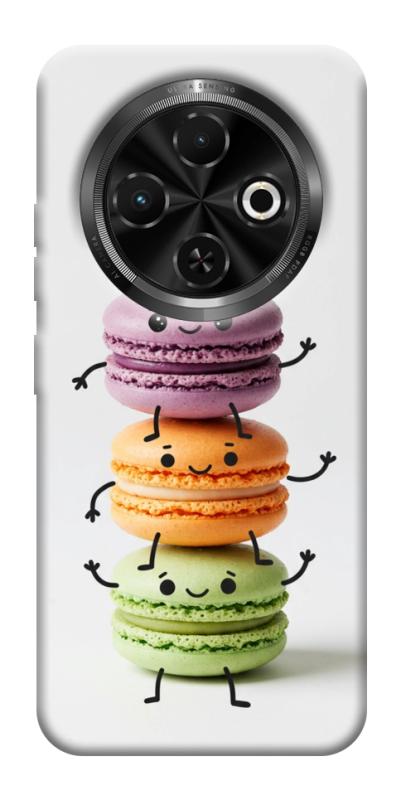 Чохол itsPrint Macaron joy для TECNO Spark 30C, їжа, купити оптом з доставкою