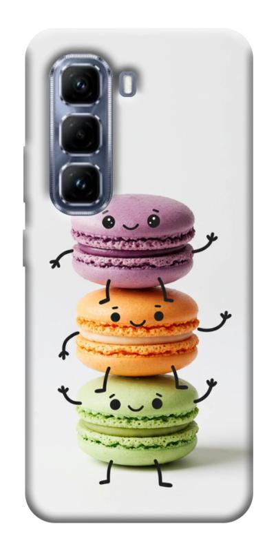Чехол itsPrint Macaron joy для Infinix Hot 50 Pro, еда, купить оптом с доставкой