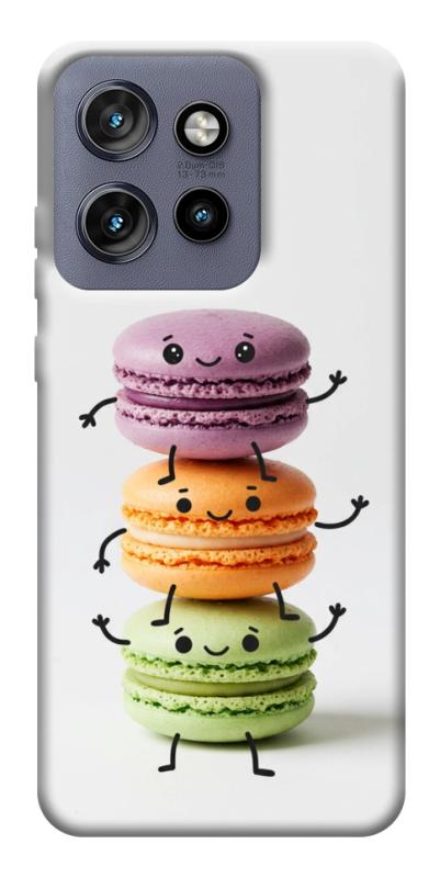 Чехол itsPrint Macaron joy для Motorola Edge 50 Neo, еда, купить оптом с доставкой