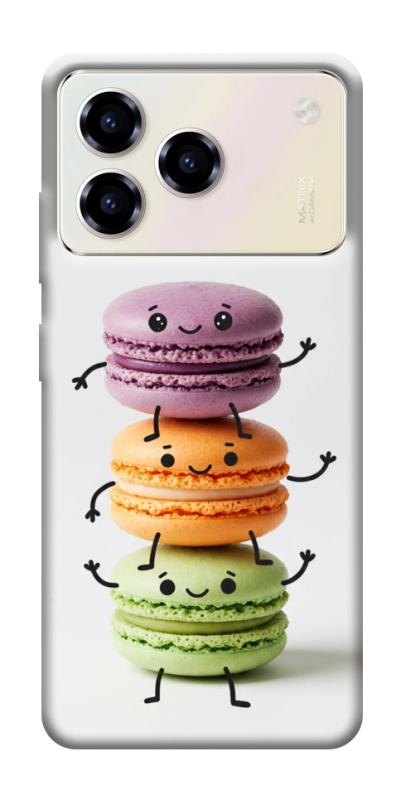 Чехол itsPrint Macaron joy для ZTE Blade A76, еда, купить оптом с доставкой