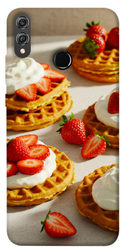 Чехол itsPrint Вафли с клубникой для Huawei Honor 8X