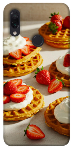 Чехол itsPrint Вафли с клубникой для Xiaomi Redmi Note 7 / Note 7 Pro / Note 7s