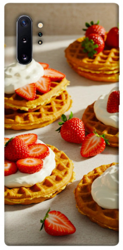Чехол itsPrint Вафли с клубникой для Samsung Galaxy Note 10 Plus