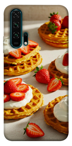 Чохол itsPrint Вафлі з полуницею для Huawei Honor 20 Pro