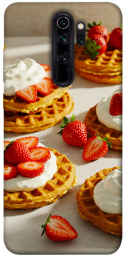 Чехол itsPrint Вафли с клубникой для Xiaomi Redmi Note 8 Pro