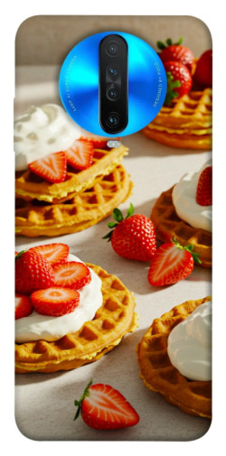 Чехол itsPrint Вафли с клубникой для Xiaomi Redmi K30