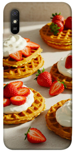 Чохол itsPrint Вафлі з полуницею для Xiaomi Redmi 9A