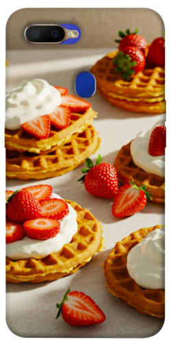 Чехол itsPrint Вафли с клубникой для Oppo A5s / Oppo A12