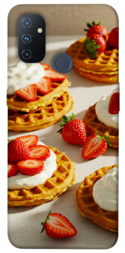 Чехол itsPrint Вафли с клубникой для OnePlus Nord N100