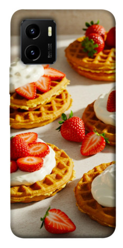 Чехол itsPrint Вафли с клубникой для Vivo Y15s